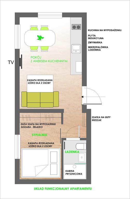 Apartament Kowary 아파트 객실 사진